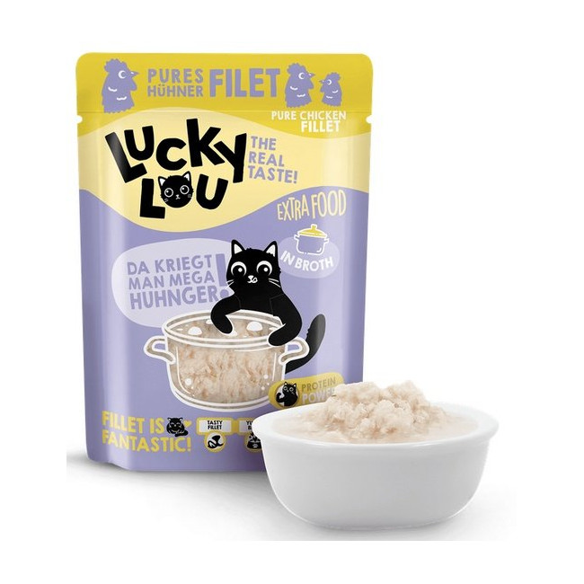 Lucky Lou Extrafood Kurczak w bulionie saszetka 70g