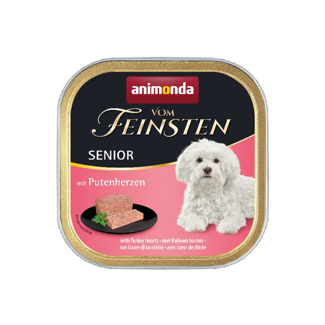 Animonda vom Feinsten Dog Senior Serca indyka 150g