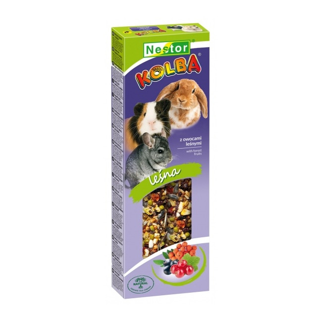 Nestor Kolba Gryzoń owoce leśne 2szt
