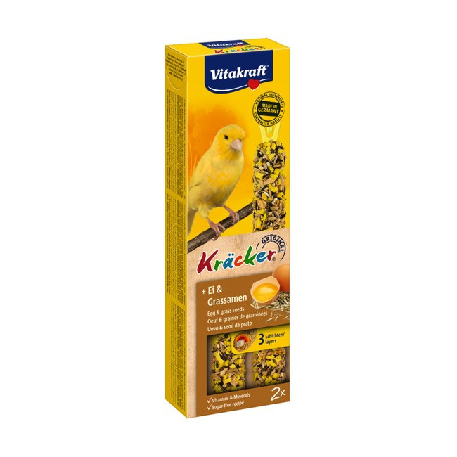 Vitakraft Kracker 2szt Kanarek Jajeczny 60g [10611]