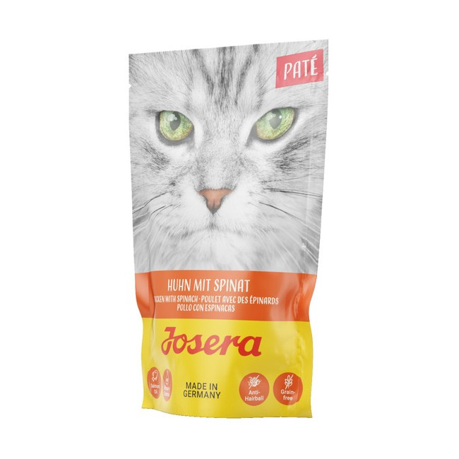 Josera Pasztet Kurczak & szpinak saszetka 85g