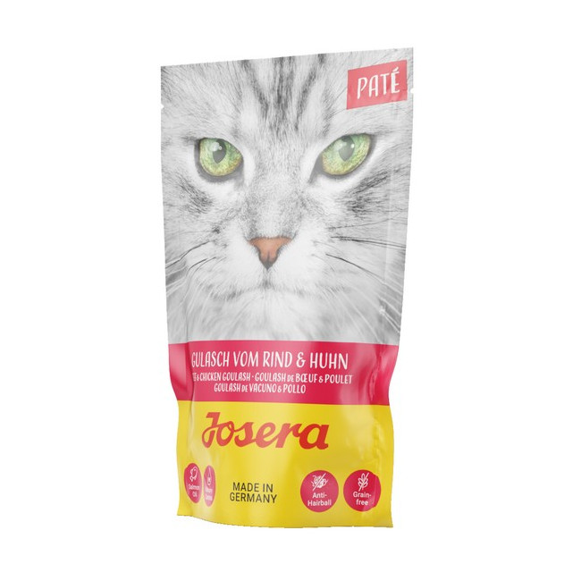 Josera Pasztet Gulasz z kurczakiem i wołowiną saszetka 85g