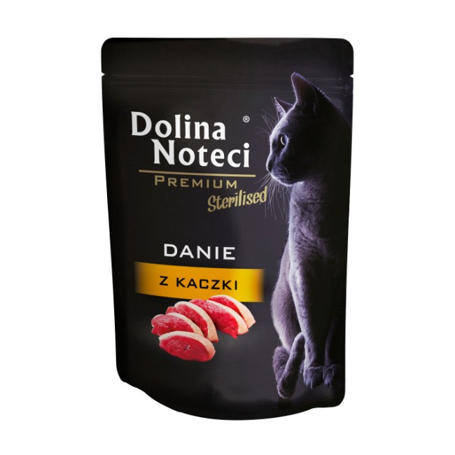 Dolina Noteci Premium Kot Sterilised Danie z kaczki saszetka 85g