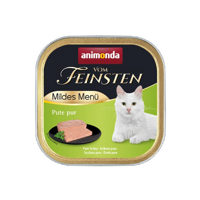 Animonda vom Feinsten Mildes Menu z Indykiem tacka 100g