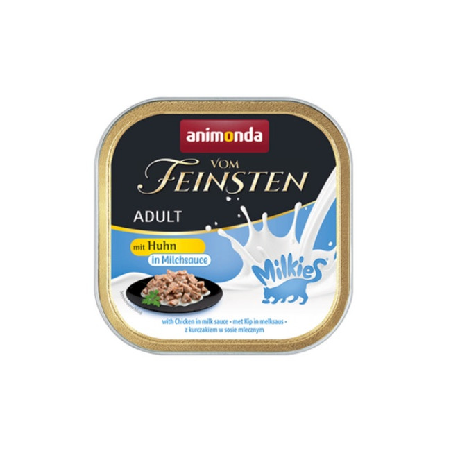 Animonda vom Feinsten Milkies Cat Kurczak + Mleko tacka 100g