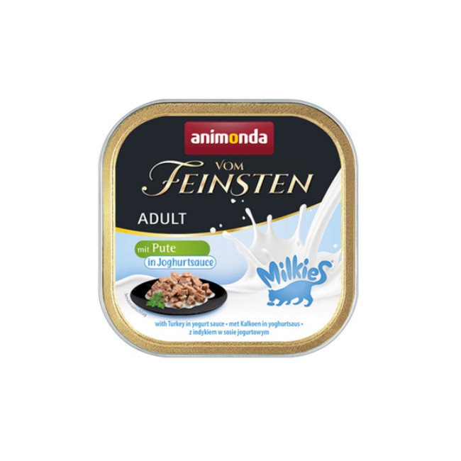 Animonda vom Feinsten Milkies Cat Indyk + Mleko tacka 100g