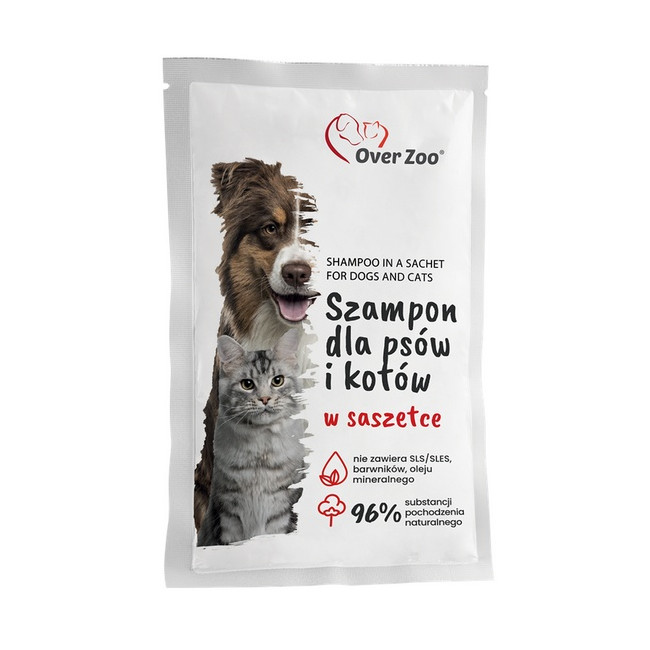 Over Zoo Szampon dla psów i kotów saszetka 20ml