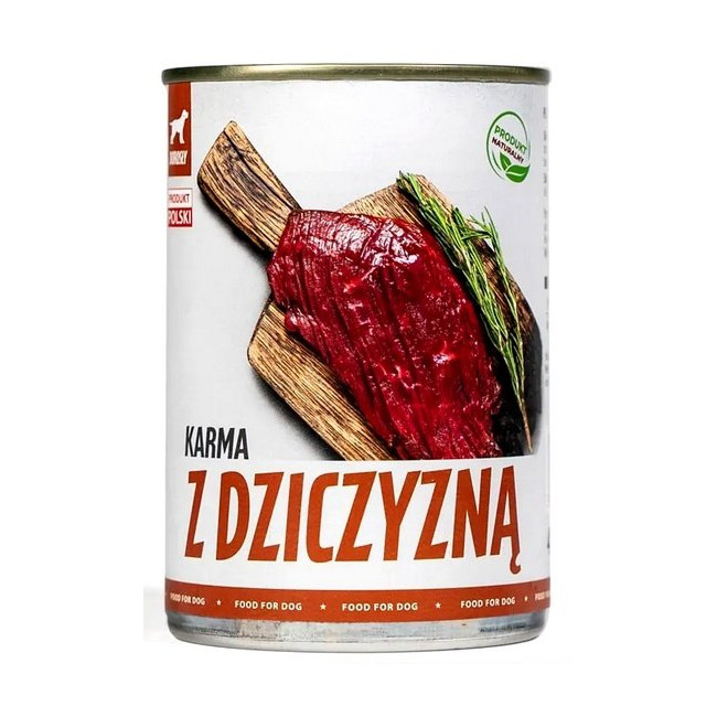 TUF TUF Mielonka z dziczyzną puszka 400g
