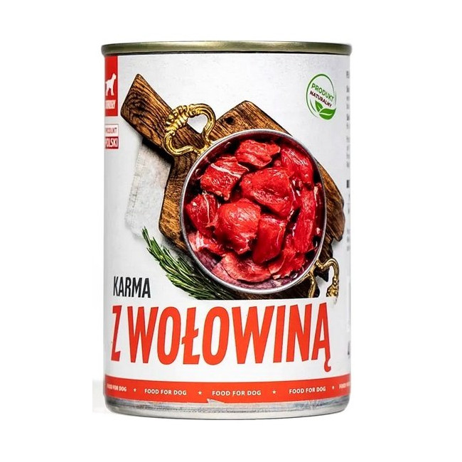 TUF TUF Mielonka z wołowiną puszka 400g
