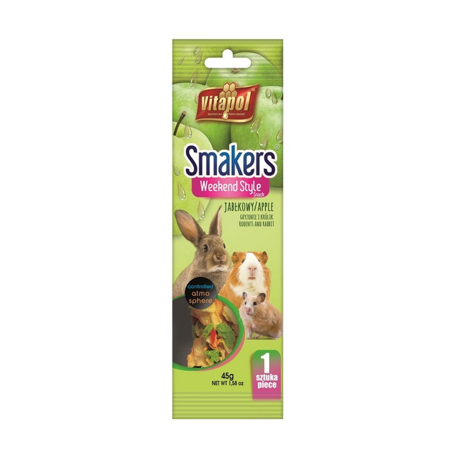 Vitapol Smakers dla gryzoni - jabłkowy Weekend Style [3114]
