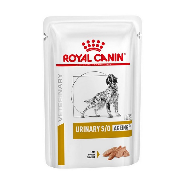 Royal Canin Veterinary Diet Canine Urinary S/O Ageing +7 saszetka 85g