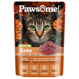 Pawsome Adult Ente - kaczka saszetka 85g