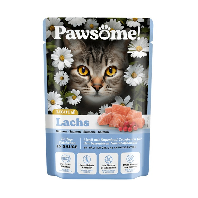Pawsome Adult Light Lachs - łosoś saszetka 85g