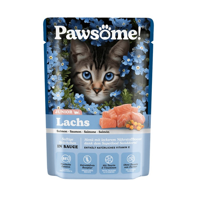 Pawsome Junior Lachs - łosoś saszetka 85g