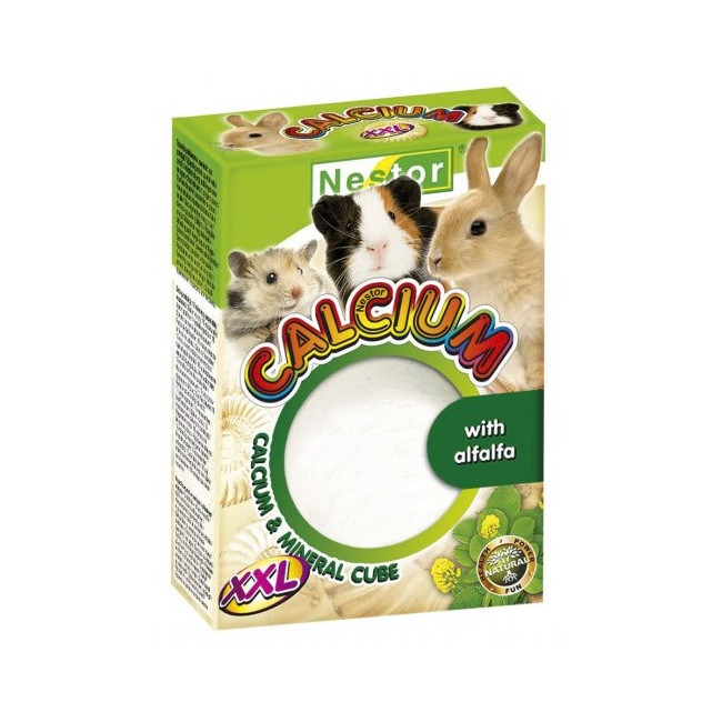 Nestor Wapno dla gryzoni XXL z lucerną