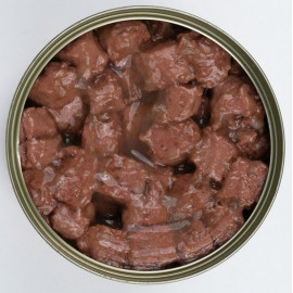 TUF TUF Kawałki mięsne z wołowiną dla kota puszka 415g