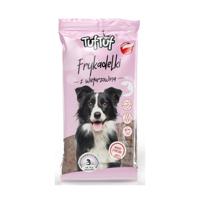 TUF TUF Frykadelki wieprzowe dla psa 3szt