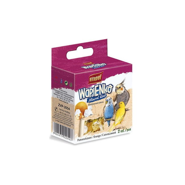 Vitapol Kostka wapienna dla ptaków - pomarańcza [2054]
