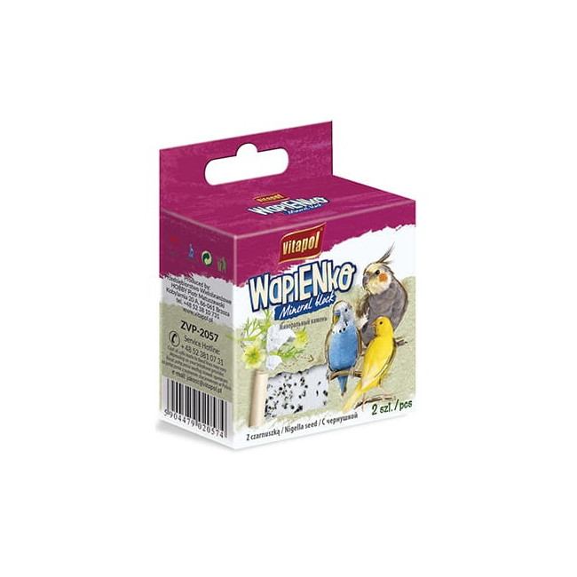 Vitapol Kostka wapienna dla ptaków - czarnuszka [2057]