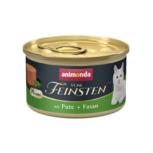 Animonda vom Feinsten Cat Adult Mus Indyk + Bażant puszka 85g