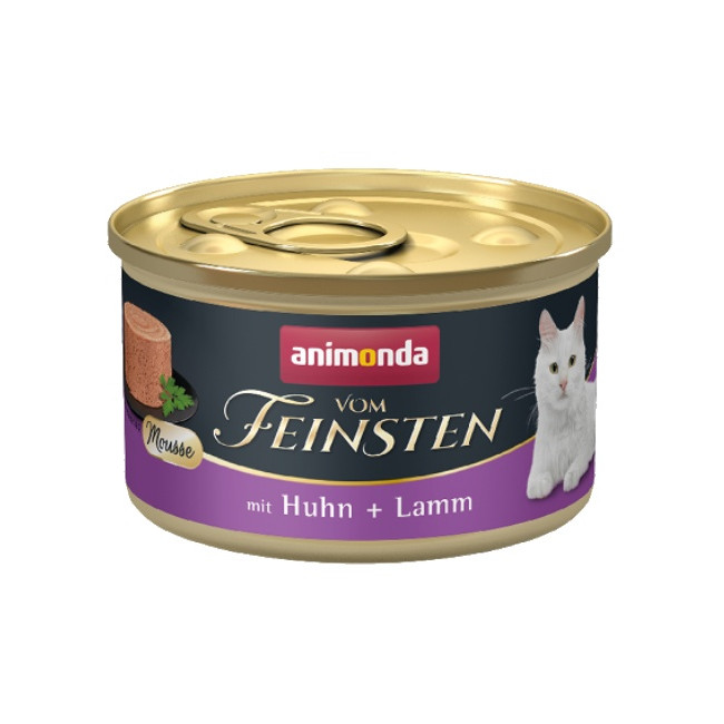 Animonda vom Feinsten Cat Adult Mus Kurczak + Jagnięcina puszka 85g