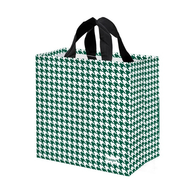 Torba Esy-Floresy 24L pepitka zielono-biała