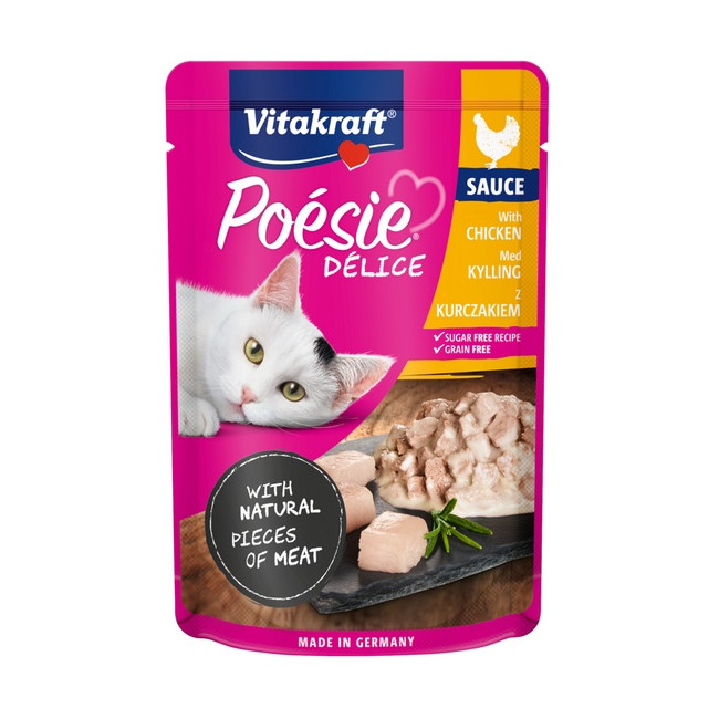 Vitakraft Poesie Deli Sauce kurczak saszetka 85g