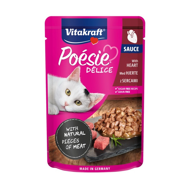 Vitakraft Poesie Deli Sauce serca saszetka 85g