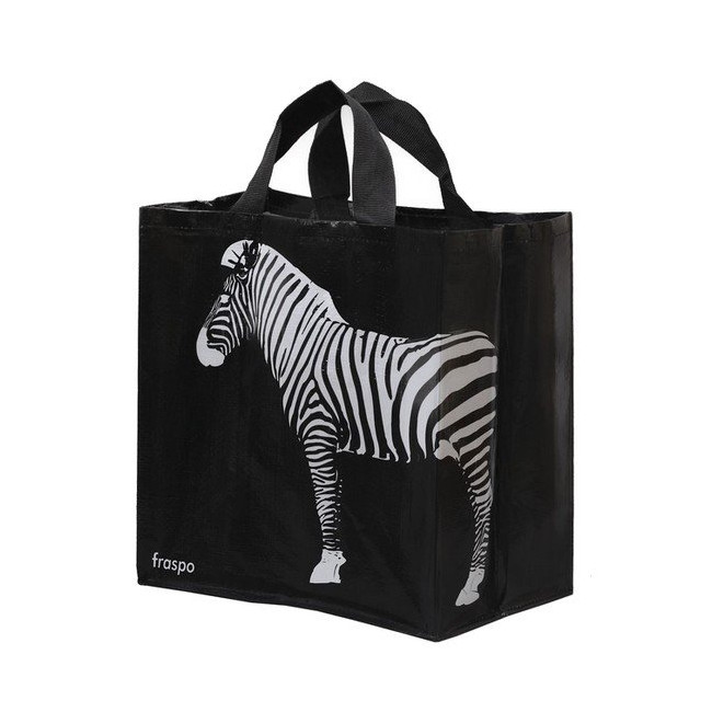 Torba Animals 24L zebra czarna