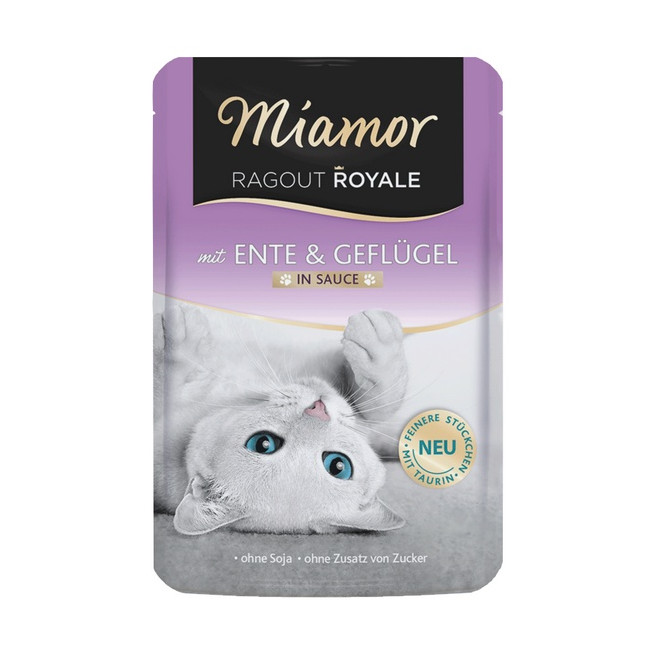 Miamor Ragout Royale z Kaczką i Drobiem w sosie saszetka 100g