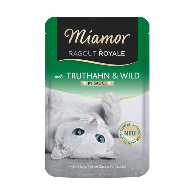 Miamor Ragout Royale z Indykiem i Dziczyzną w sosie saszetka 100g