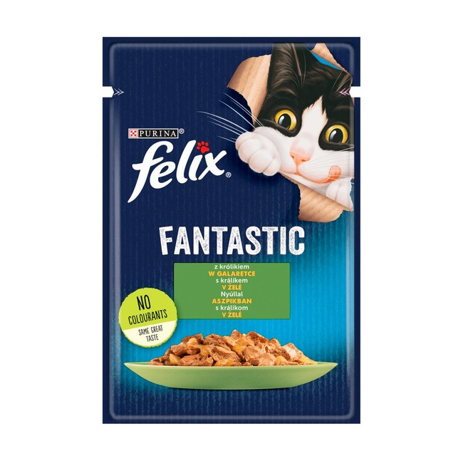 Felix Fantastic Królik w galaretce saszetka 85g