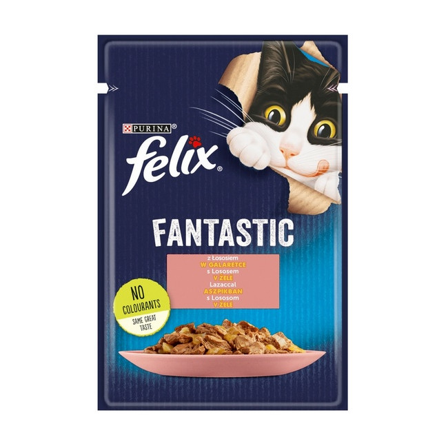 Felix Fantastic Łosoś w galaretce saszetka 85g