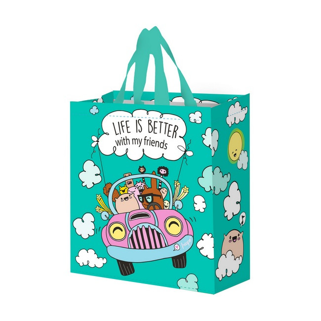Torba Wesoły Samochodzik 14L turkusowy