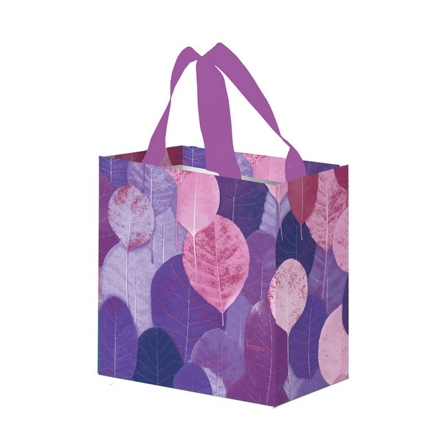 Torba Mini Kolorowe Listki 10L fioletowe