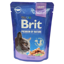 Brit Premium Cat Adult COD Fish Dorsz saszetka 100g
