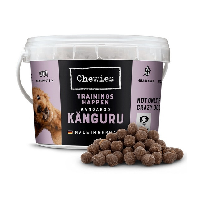 Chewies Trainings-Happen Kangur monobiałkowe, bezzbożowe wiaderko 300g