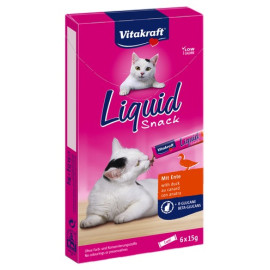 Vitakraft Cat Liquid-Snack z Kaczką 6x15g [23520]