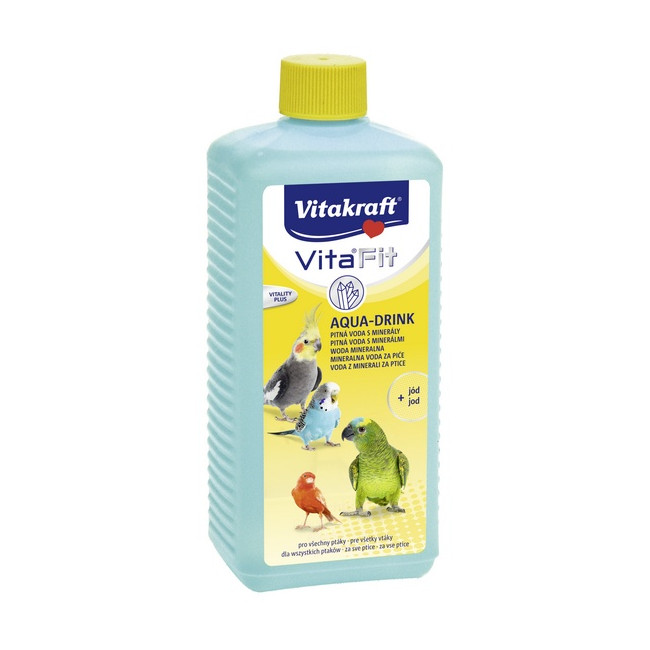 Vitakraft Vogel Trank / Aqua Drink Napój dla ptaków z jodem 500ml [18185]