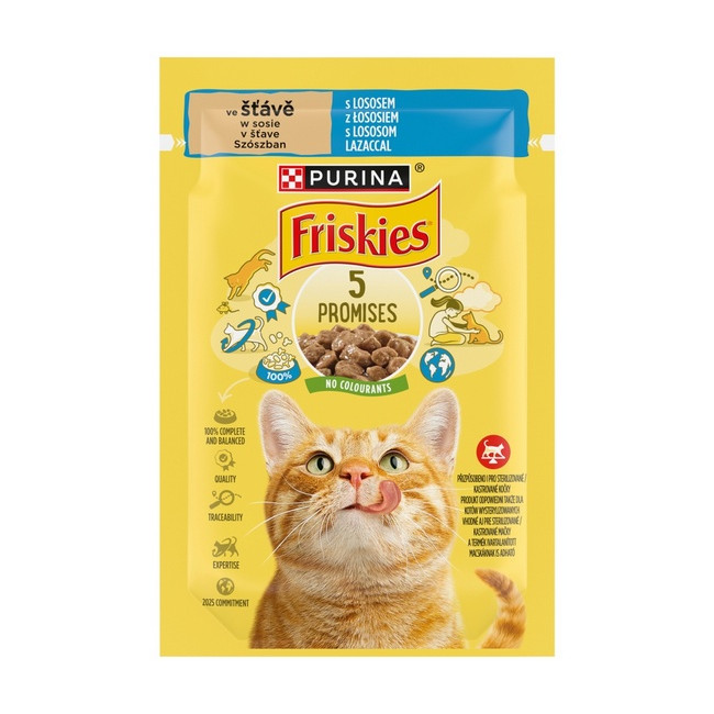 Friskies Łosoś saszetka 85g