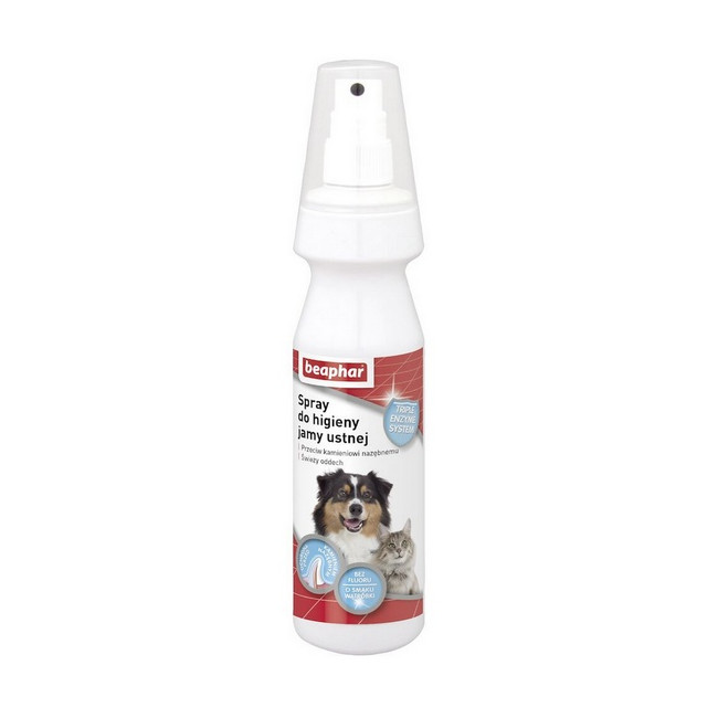 Beaphar Spray do higieny jamy ustnej dla psa i kota 150ml