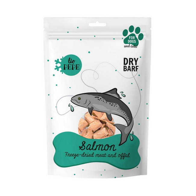 Paka Zwierzaka Lio PEPE Przysmak Salmon (filet z łososia) 60g