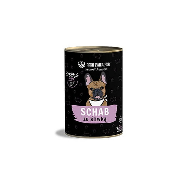 Paka Zwierzaka Seventh Heaven Pork & Plum puszka 400g