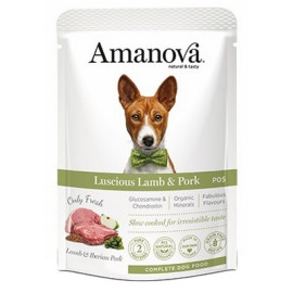 Amanova Dog Adult Luscious Lamb & Pork - jagnięcina i wieprzowina saszetka 100g [P05]