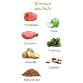 Amanova Dog Adult Luscious Lamb & Pork - jagnięcina i wieprzowina saszetka 100g [P05]