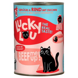 Lucky Lou Lifestage Adult Drób i wołowina puszka 400g