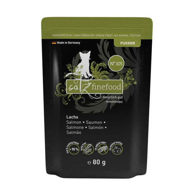 Catz Finefood Purrrr N.105 Łosoś saszetka 80g
