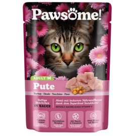 Pawsome Adult Pute - indyk saszetka 85g