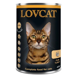 Lovcat Pure Turkey puszka 400g
