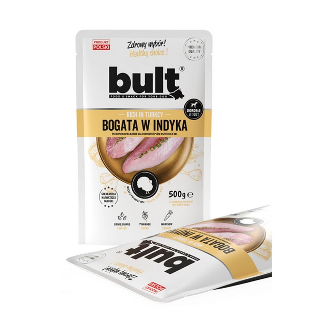 Bult Mielonka bogata w indyka saszetka 500g